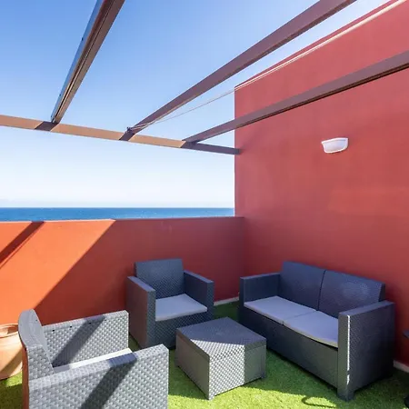 דירה Home2book Sea Front Duplex Terrace Pool *